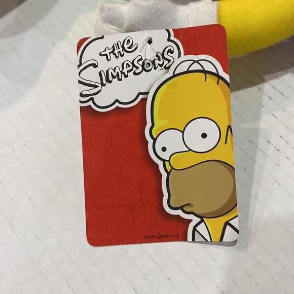 The Simpsons Krusty the Clown Plush Doll By Toy Factory 2016 NWT Crusty - Picture 4 of 5